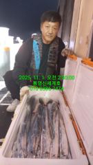 통영돼지갈치 11/3(월)~4일 조황입니다
