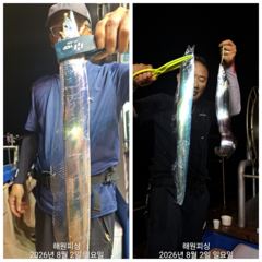 준내만갈치 왕갈치 잡으러 고고고! 월요일예약가능합니다 
