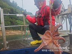 [진해] 광복절"여밭돌문어" 1700g외 중치들과 개인15수13수등 마…