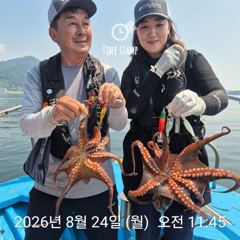 [사천] 암초 포인트 문어 낚시