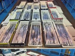 통영스카이호...""먼바다 대갈치 대~박""...대갈치 3지~4지급들...대갈치로만 15kg~최고30kg이상...기상악화...기약없는 좋은날