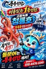 <고흥녹동> 청룡호 15일 돌문어 우당탕땅 조황소식!!