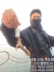 23일, 군산쭈꾸미,갑오징어도 함게~오후반 굿조황~~군산낚시프라자 월명호