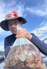통영] 문어 사량도 굴어장 조황 24일(목) 통영 메티스호
