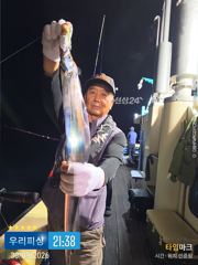 갈치(텐빈. 텐야) 조황입니다.