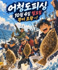 10월 4일 일요일 / 생미끼 조황