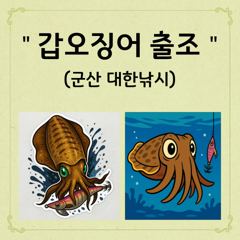 [군산] 10/7. 군산. 대한낚시. 갑오징어. 100갑. 조황.