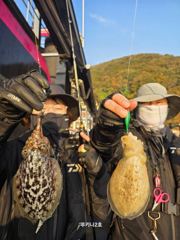 < 팀 인천 루키나 >> 10. 11. 7물 << 루키나 2호 갑오징어 조황 >>