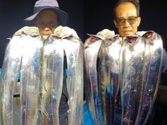 [통영] (통영명륜호7호)왕갈치 큰놈 작은놈 모두 왕창 잡았습니다 쿨러조…