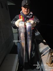 여수창성호 내만갈치 조황입니다